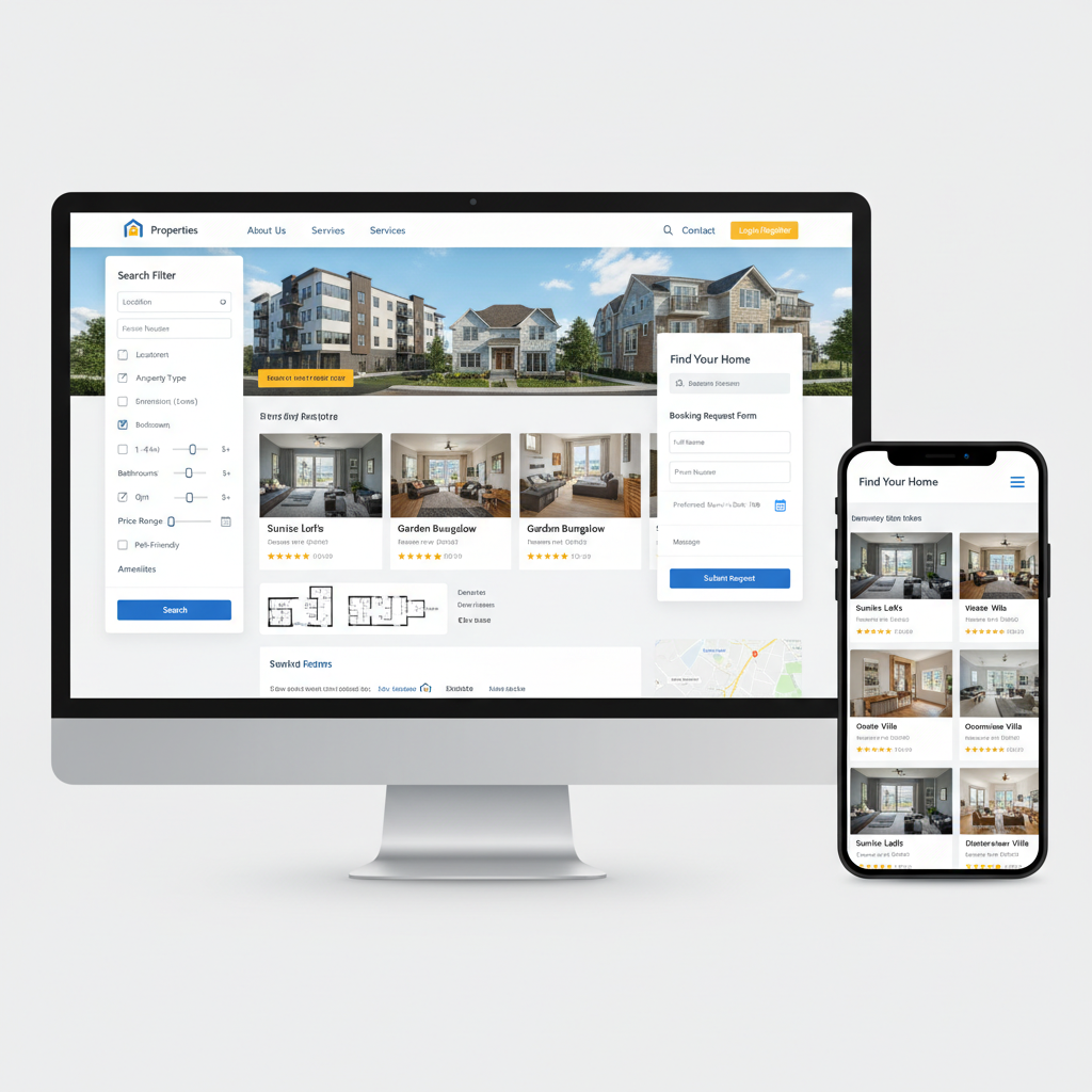 Rental Website — Odoo V17